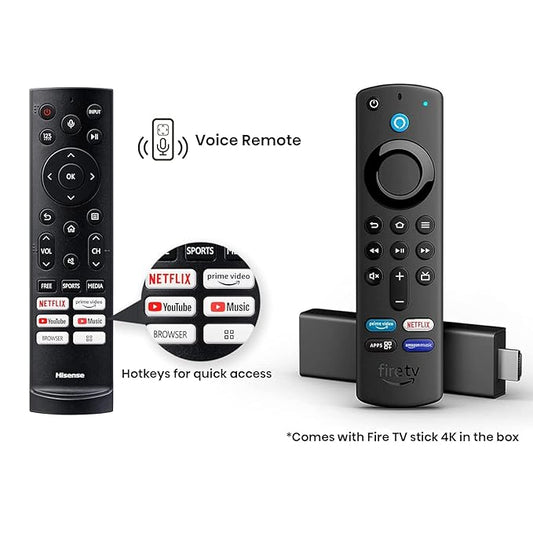 Hisense 55A6Q 136cm (43 inches) MX Micro LED Series 4K Smart TV