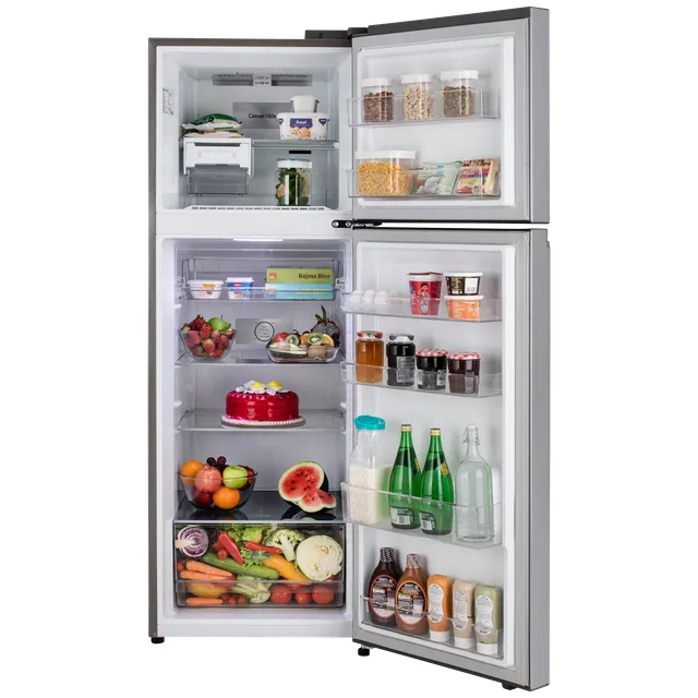 LG 343 Litres 2 Star Frost Free Double Door Convertible Refrigerator with Smart Diagnosis