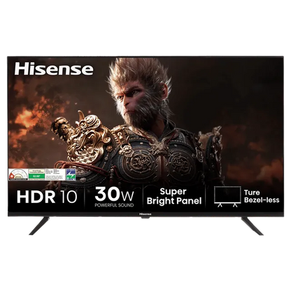 Hisense E43N 81.28 cm (32 inch) HD Ready LED Smart Google TV with Dolby Audio