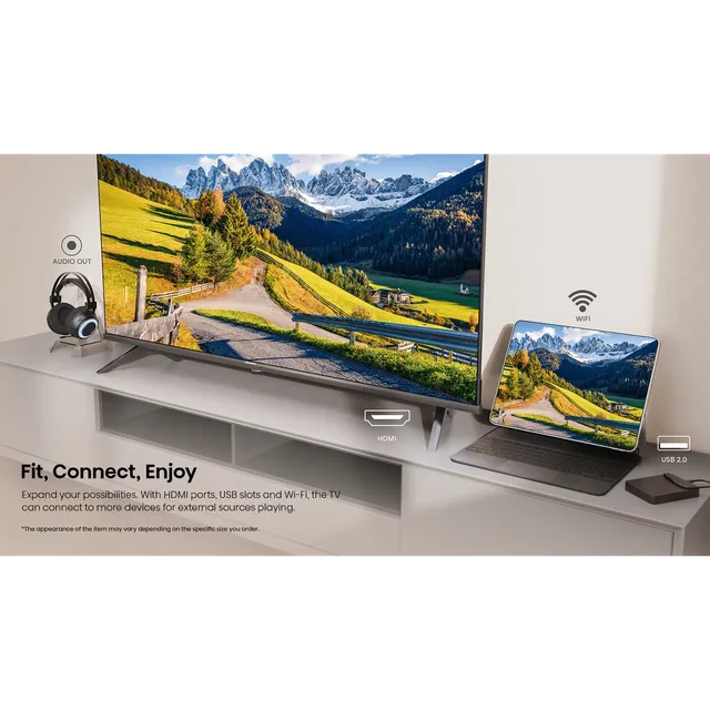 Hisense E63N 108 cm (43 inch) LED 4K Ultra HD Google TV with Dolby Atmos