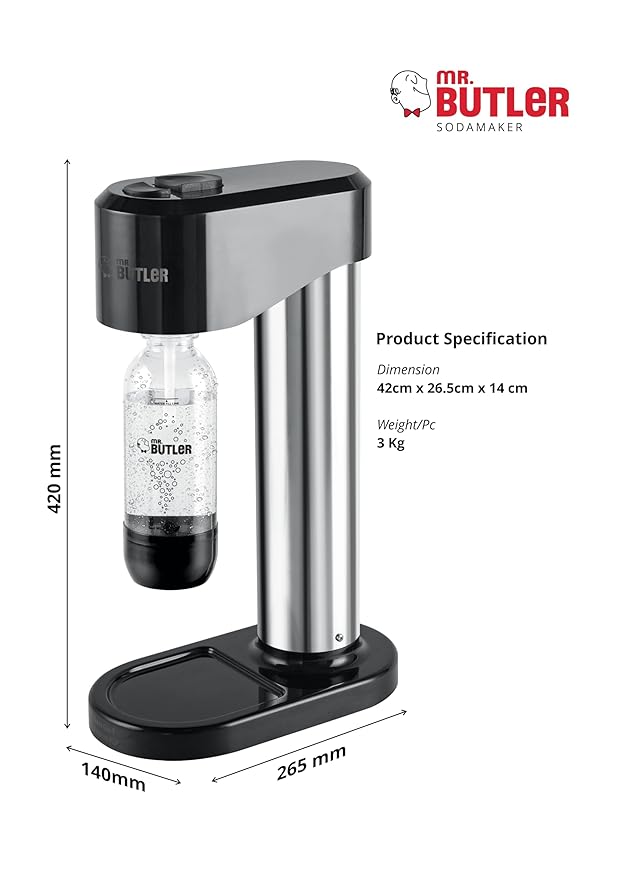 Mr. Butler Mr Butler Instafizz Soda Maker