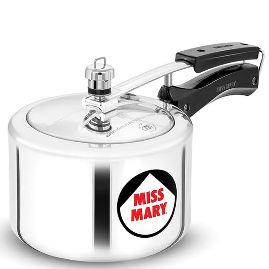 Hawkins 2.5 Litre Miss Mary Pressure Cooker, Inner Lid Cooker
