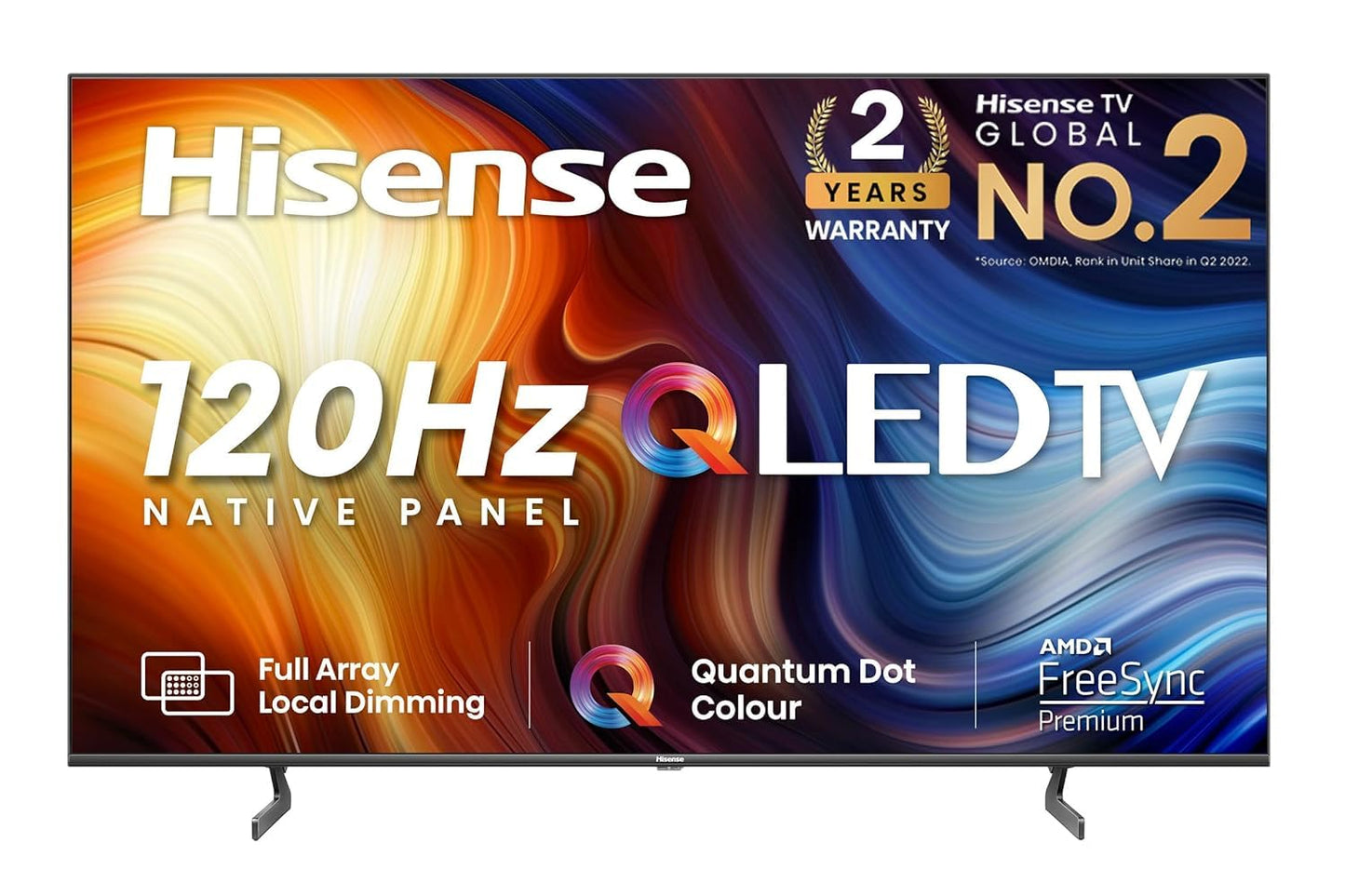 Hisense 55A6Q 136cm (43 inches) MX Micro LED Series 4K Smart TV