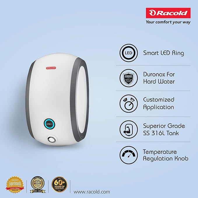 Racold Altroi+ DN 6L 3KW Vertical 5 Star Instant Water Heater