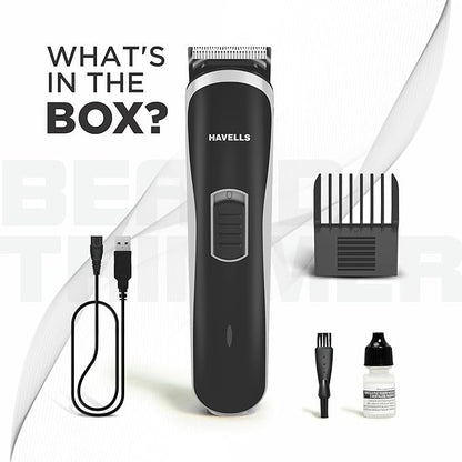 Havells BT2111 Rechargeable Beard Trimmer with SS Blades