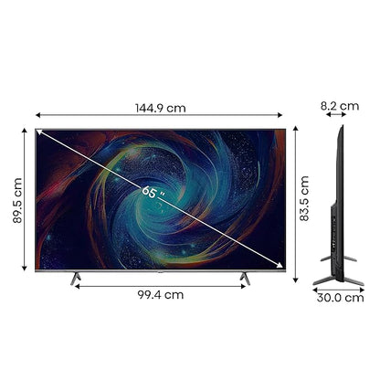 Hisense 55A7Q 164 cm (65 inches) Tornado Series 4K Ultra HD Smart QLED TV