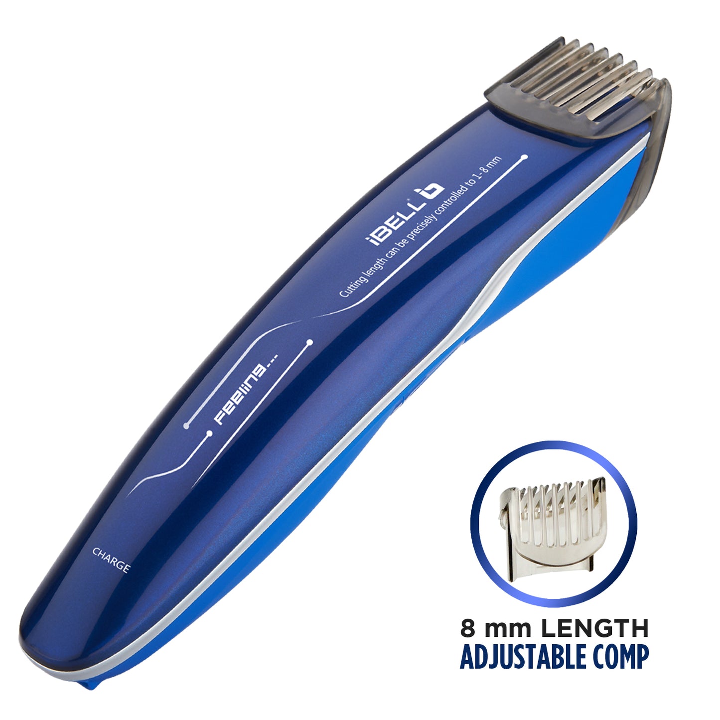 iBELL T8110 Rechargeable Hair Trimmer with Stainless Steel Blade