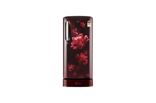 LG 185L Single Door Refrigerator with Base Stand Drawer, Smart Inverter Compressor, Smart Connect